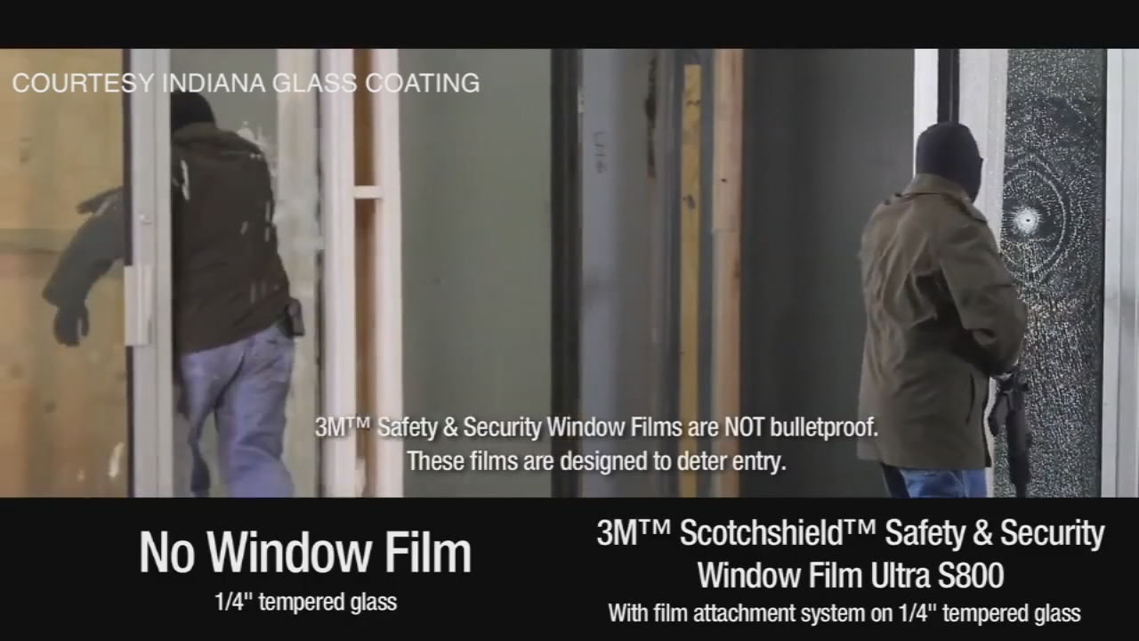 Southern Indiana school district installs shatterproof window coating for increased safety